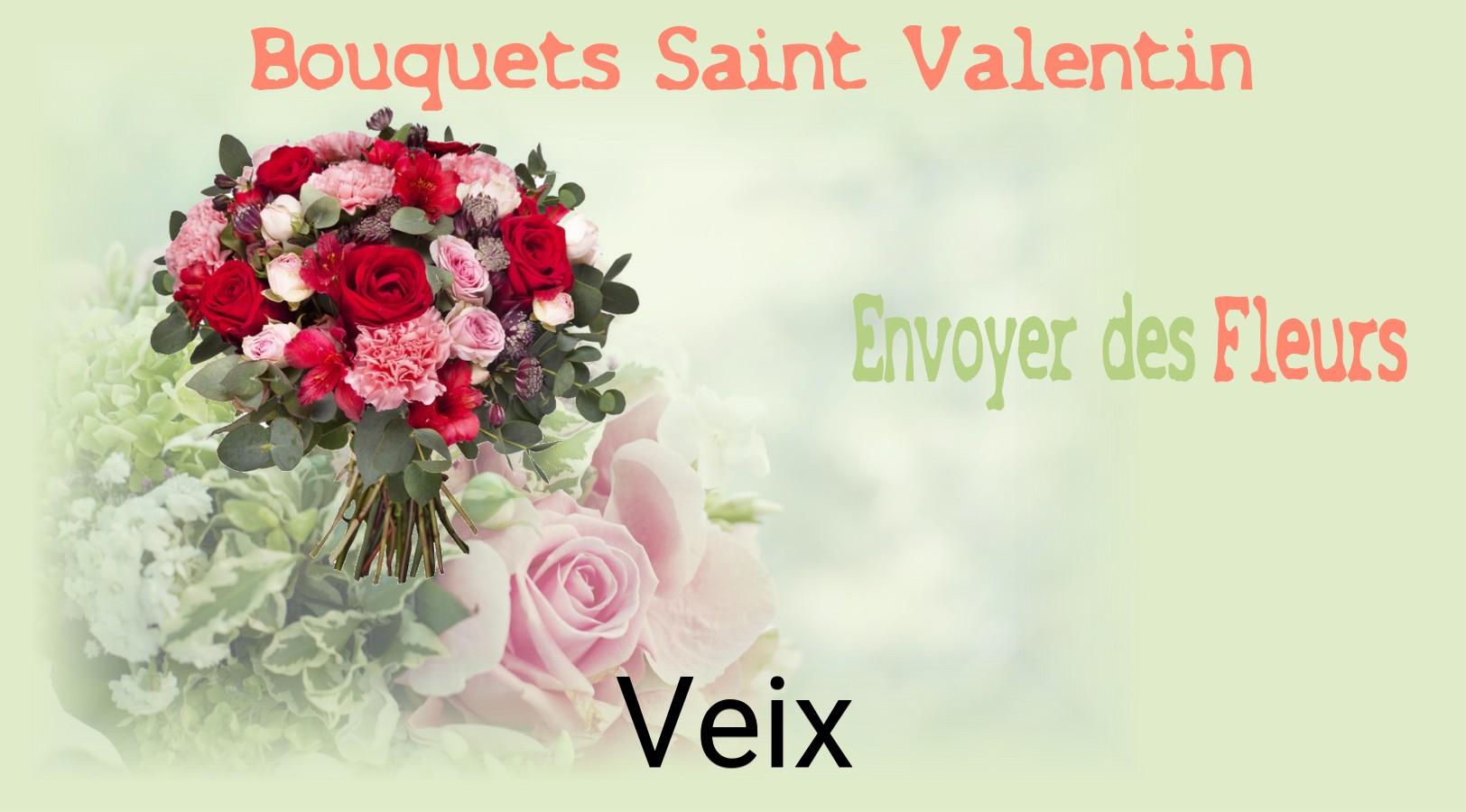Roses de Saint-Valentin livrées à Veix